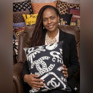 Boujie Bag Pillows.-  Large (Choose Your Print)